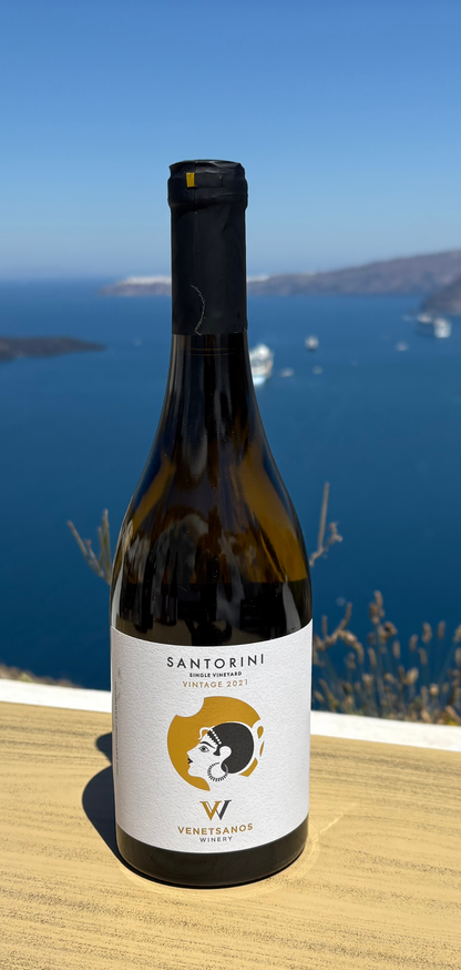 Venetsanos Santorini Assyrtiko Single Vineyard 2021 (750ml)